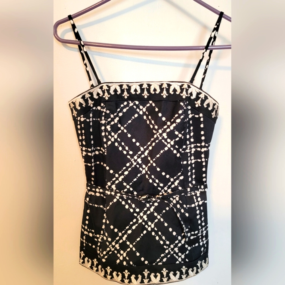 WHBM Bustier top size 0. In EUC!